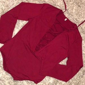 Lace Up Bodysuit
